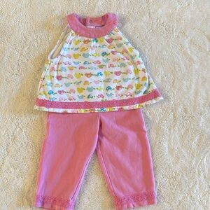 Hartstrings outfit cute turtles size 18 months